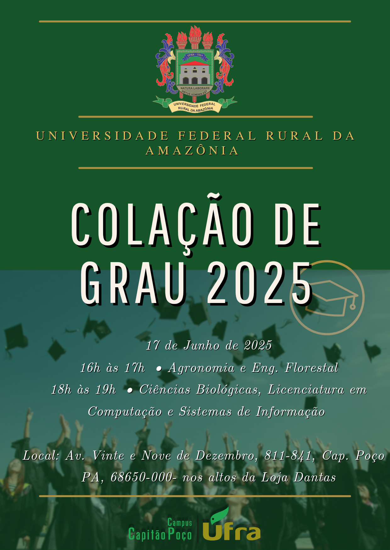 COLAÇÃO DE GRAU 2024.2