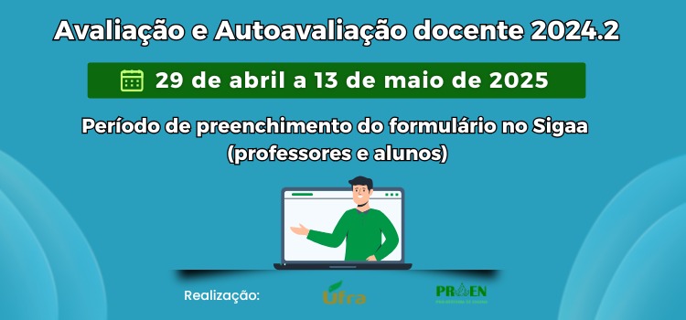 Avaliação docente 2024.2