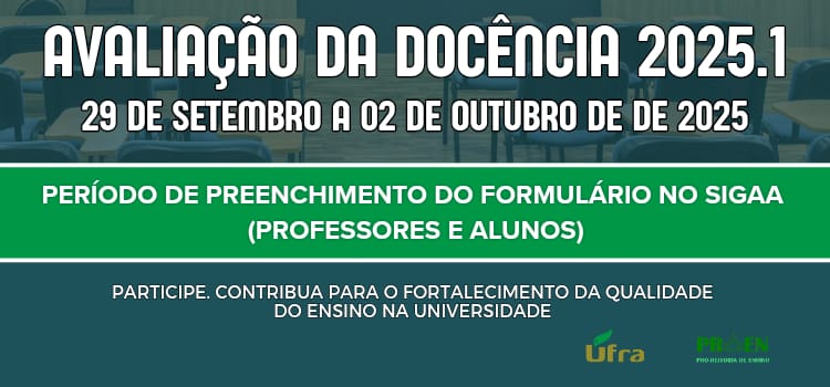 AVALIAÇÃO DOCENTE 2025.1