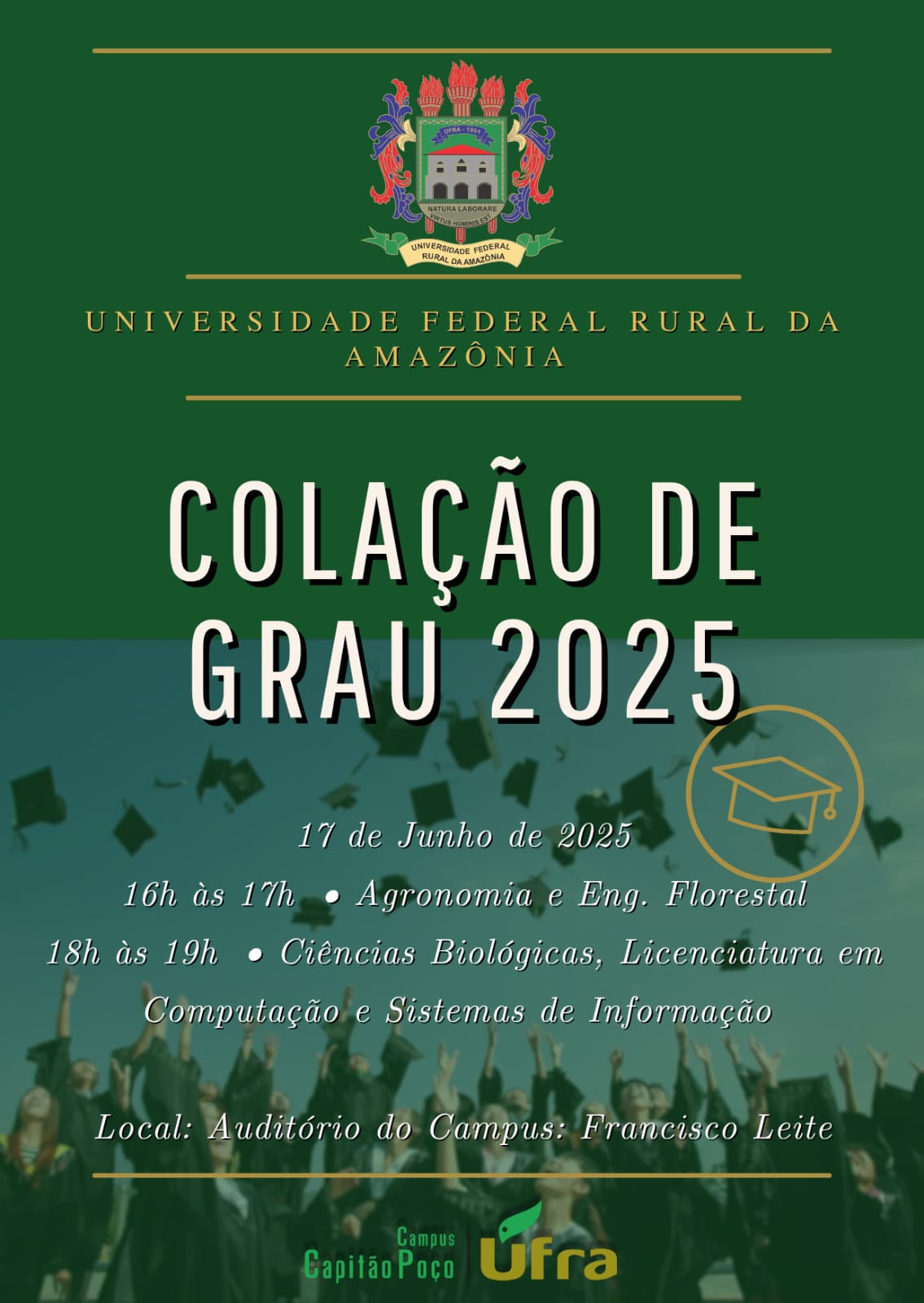 COLAÇÃO DE GRAU 2024.2